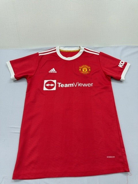 Adidas Unisex Red Jersey – Size XL, Crewneck 100 crewneck 100, Short Sleeve