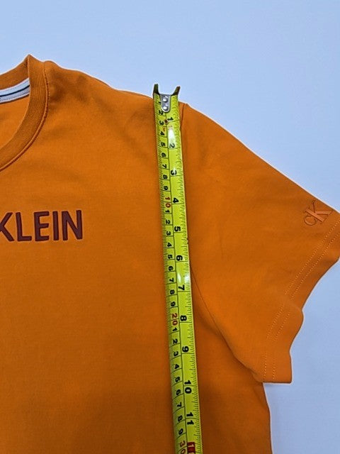 Calvin Klein Jeans Men Orange T-Shirt size L product image 6