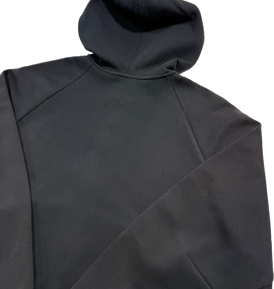 Black Adidas Hoodie Zip Up Men's Size XL Made In China