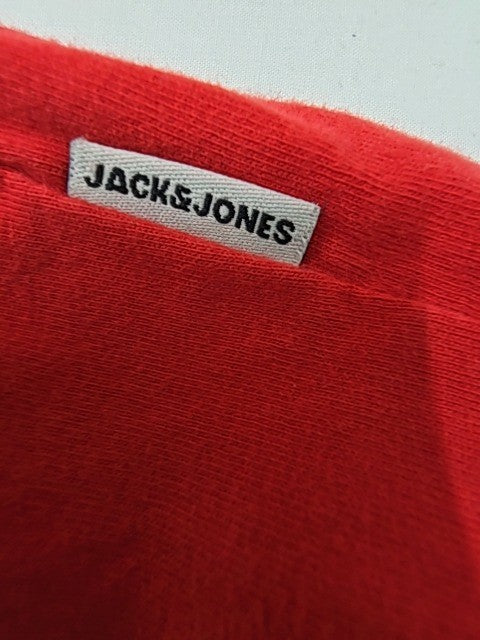 Jack & Jones Men Red T-Shirt size L product image 8