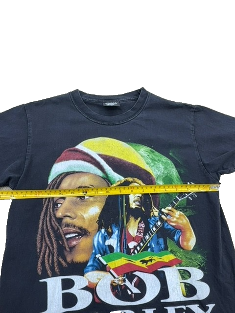 Zouari Ali Unisex Navy Reggae Cotton T-Shirt Size M
