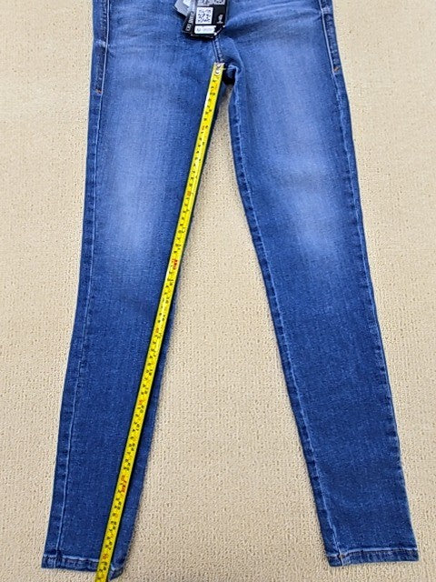 Diesel 1984 Slandy High W26 Super Skinny High Waist Medium Blue