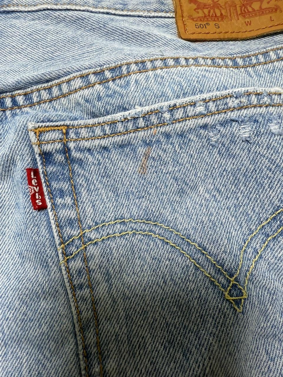 Levi Strauss & Co Men's Light Blue Vintage Denim Jeans Straight Leg Size 30
