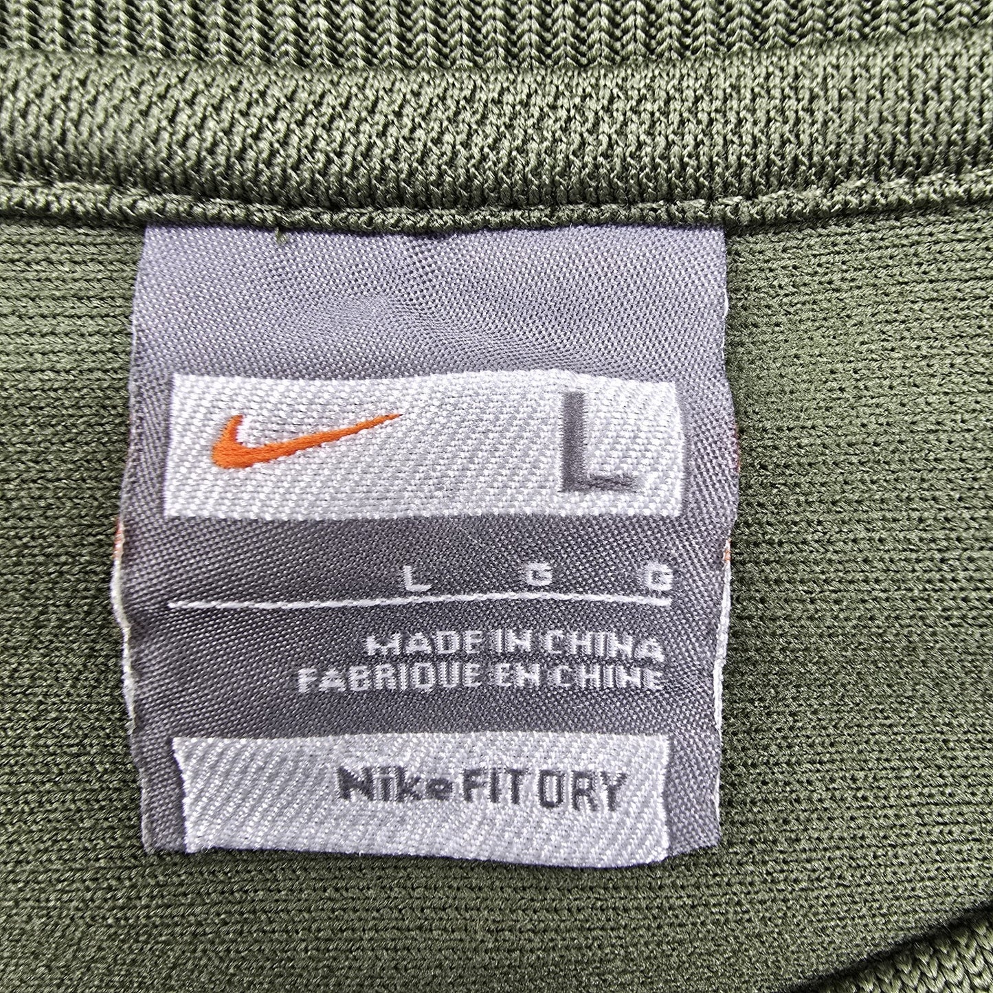 Nike Men's Dri-FIT Sage Green Color Block L