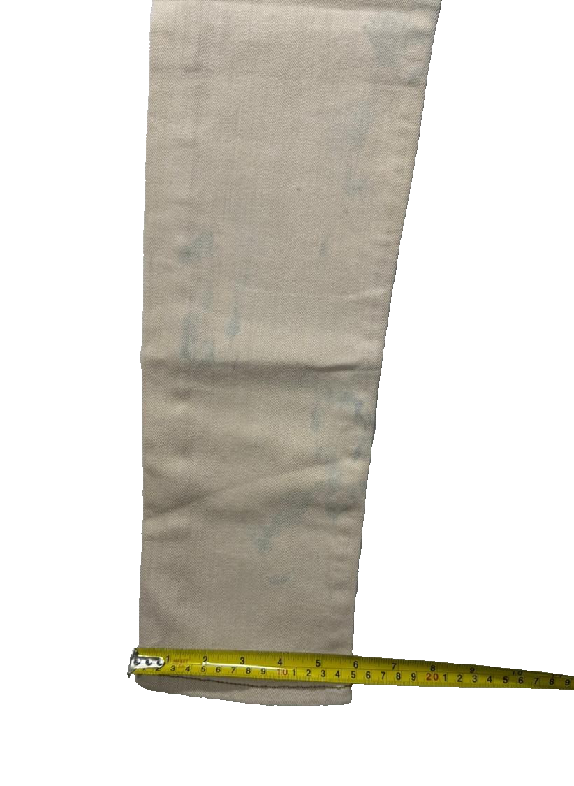 Diesel D-Amny Biker Skinny Jeans Beige Design Denim Pant | Men's | Size 30