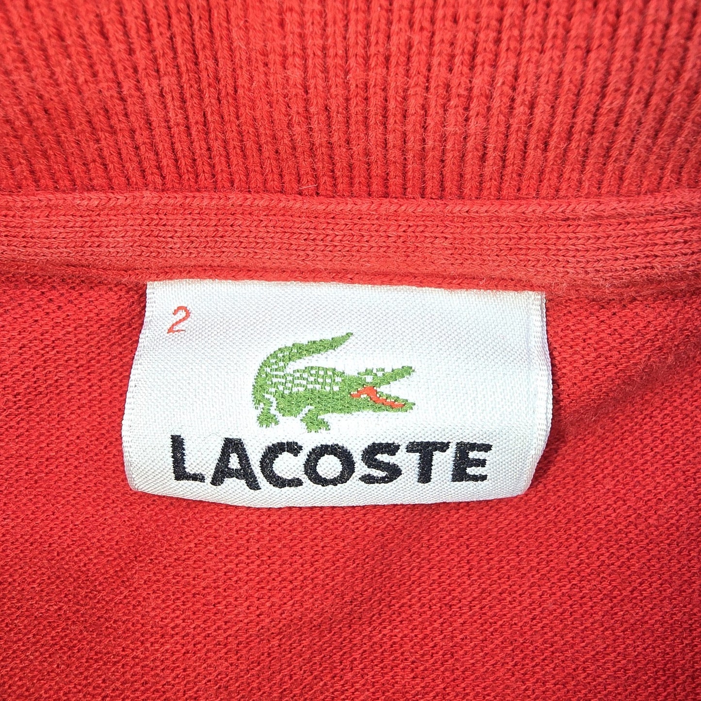 Lacoste Boys Red T-Shirt size 2 product image 3