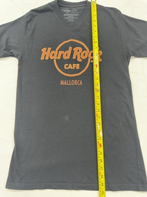 Hard Rock Cafe Navy Graphic T-Shirt Medium 100% Cotton Crewneck