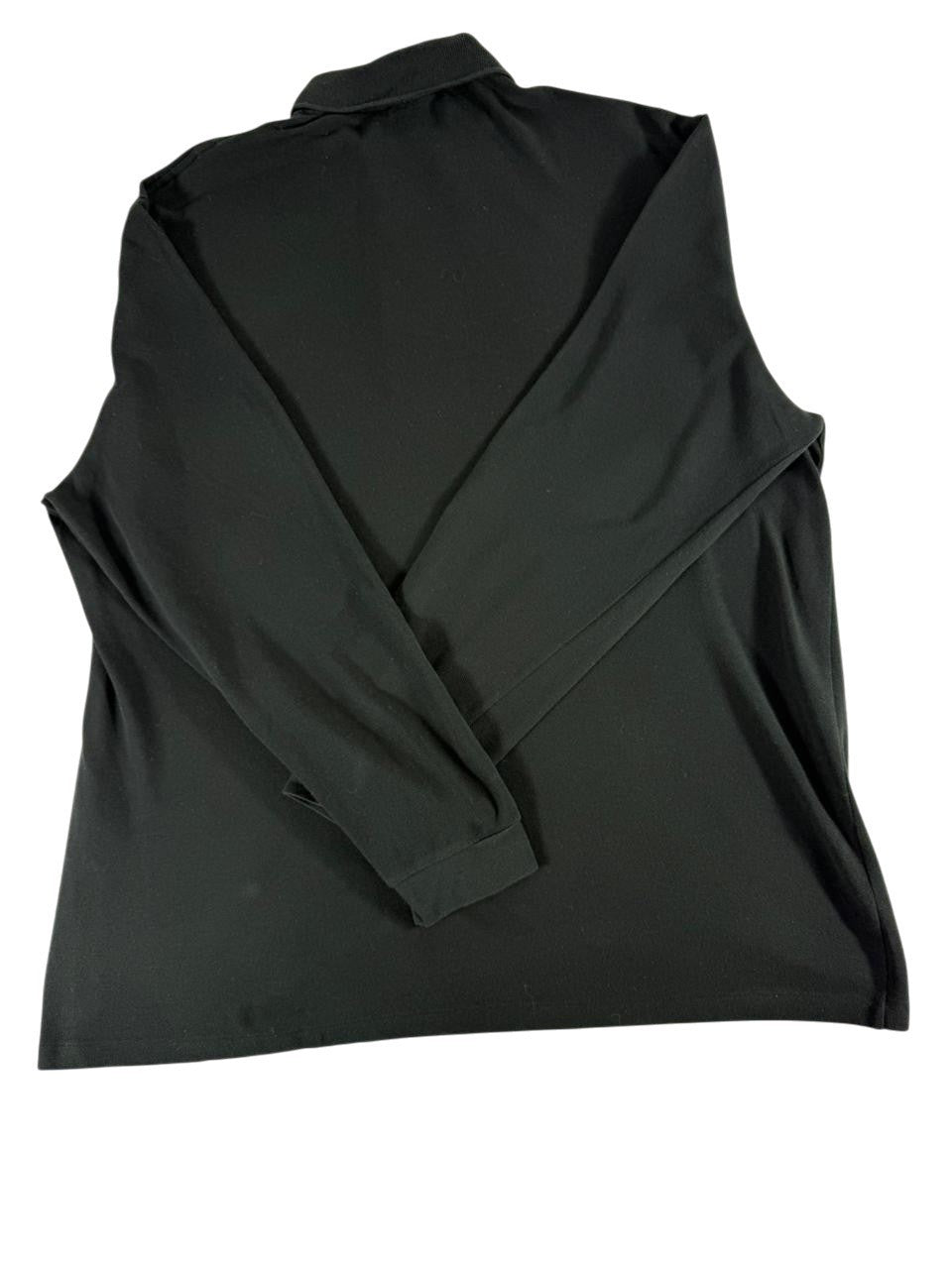 Lacoste Mens Long Sleeve Polo Shirt Size 7 Classic Crocodile Logo