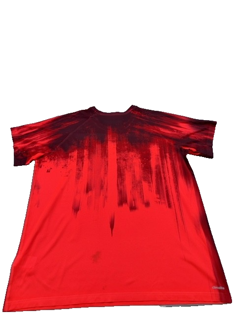 Adidas Men's Red Adizero Running T-Shirt XL Short Sleeve Climalite New