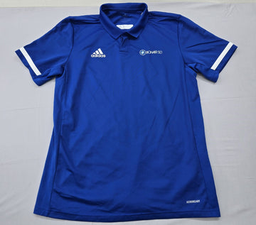 Adidas Women's Blue Aeroready Polo Shirt Size L