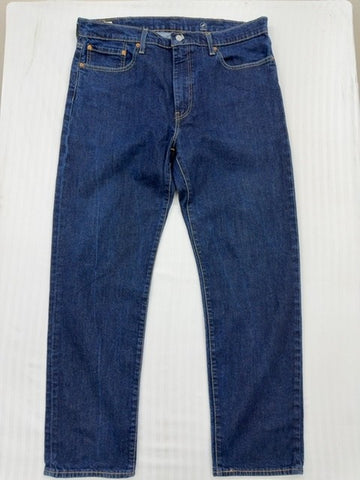 Levi's Men's 502 Taper Dark Blue Jeans W38 L32