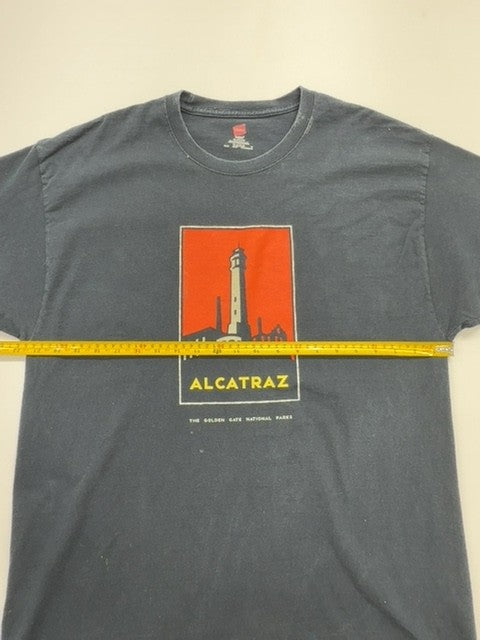 Hanes Boys Blue Travel Graphic T-Shirt Size XL 10-12 Regular