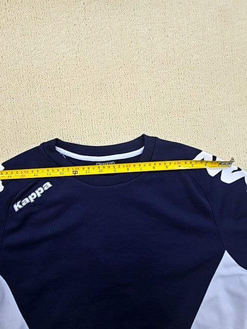 Kappa Navy Blue Colorblock Crewneck Pullover Hoodie Med