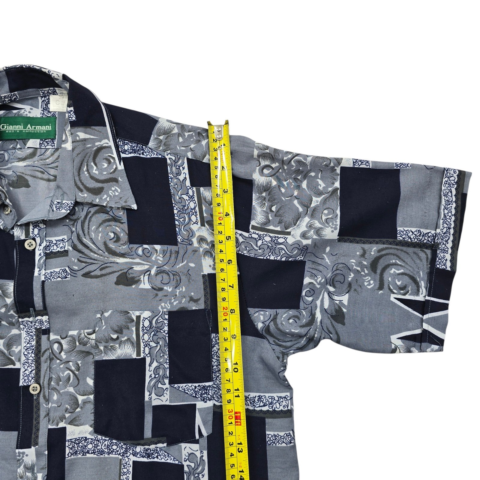 Armani Men Gray Shirt size 39 product image 6