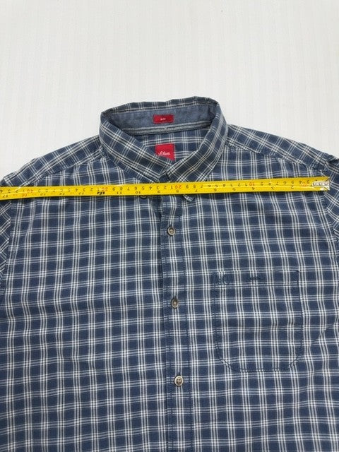 s.Oliver Men Navy Shirt size L product image 8