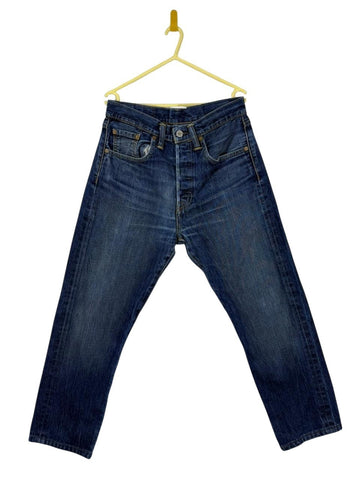 Levi’s 501 CT Men’s Blue Denim Jeans W29 L32 Straight Fit Made in Egypt