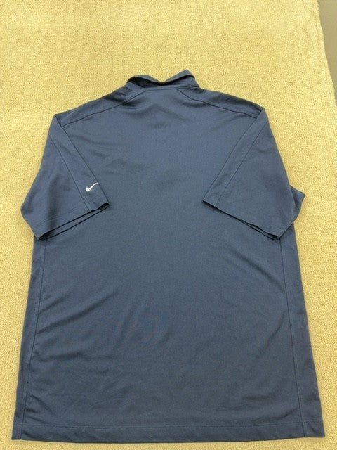 Nike Men's Navy Dri-FIT Golf Polo L Los Angeles Chargers