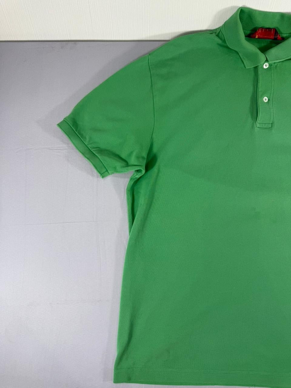 Robe Di Kappa Men's Green Polo Shirt Short Sleeve Cotton Size XXL