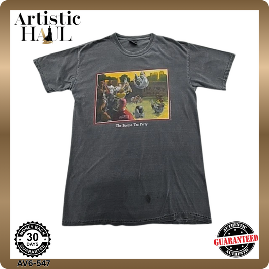 Unverified Brand Unisex Gray T-Shirt – Size M, Short Sleeve, Crew Neck