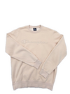 Champion Cream Fleece Pullover Sweatshirt Crewneck S