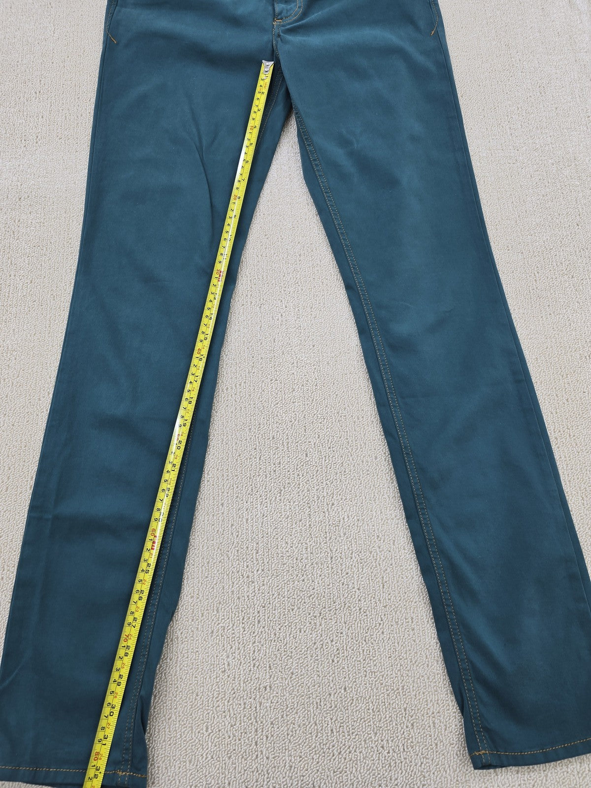 Harmont & Blaine Men's Jeans Size 44 Dark Green Denim Regular