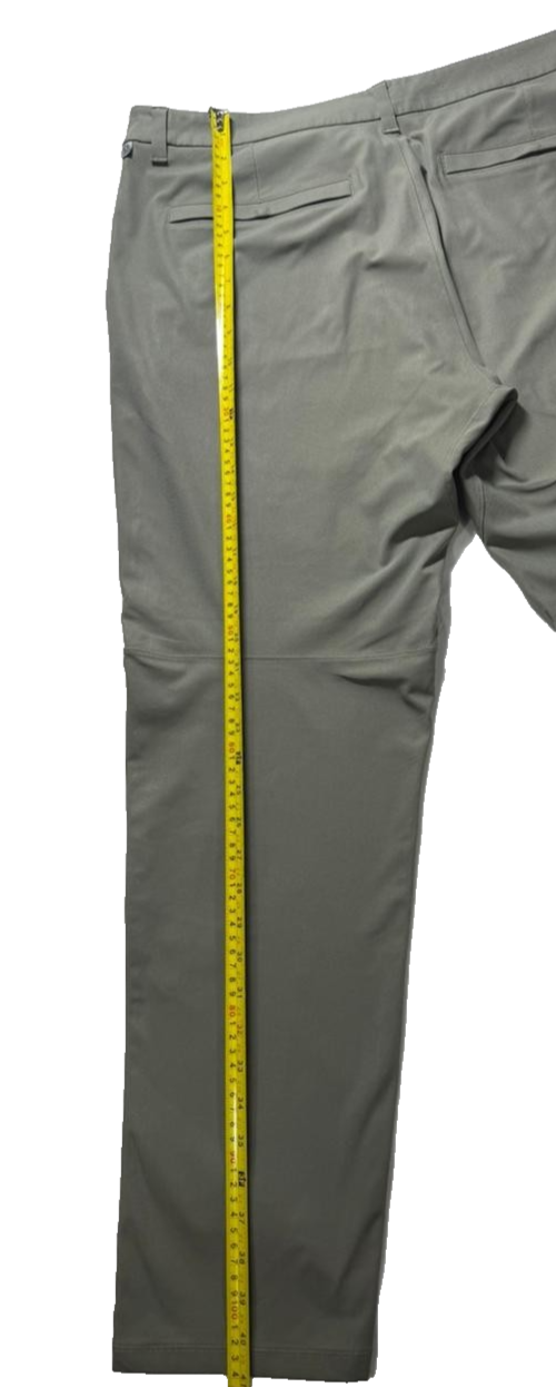 Lululemon Men�S Gray Casual Dress Pants Lightweight Stretch