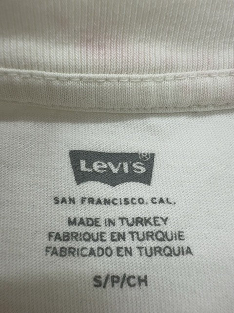 Levi's Boys White T-Shirt size S product image 3