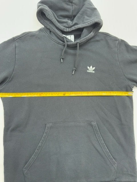 Adidas Unisex Grey Essentials Pullover Hoodie Size L