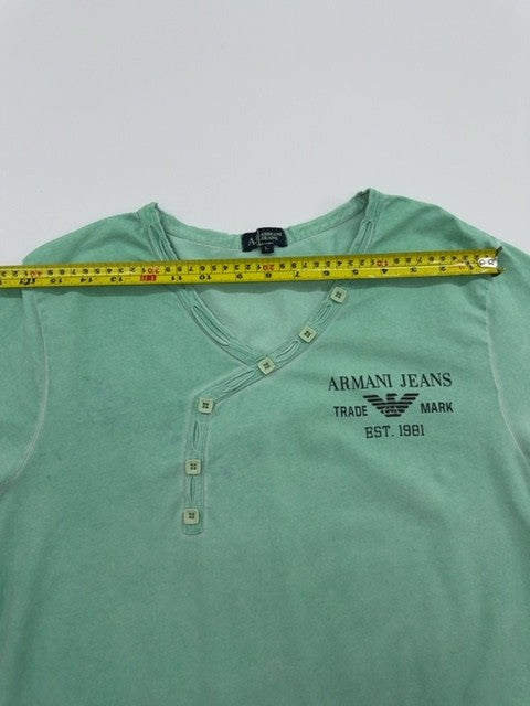 Armani Jeans Men Green T-Shirt size L product image 7
