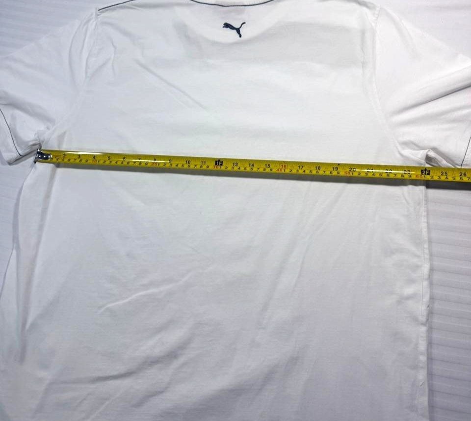 White Puma Men's Graphic T-Shirt - Size XXL