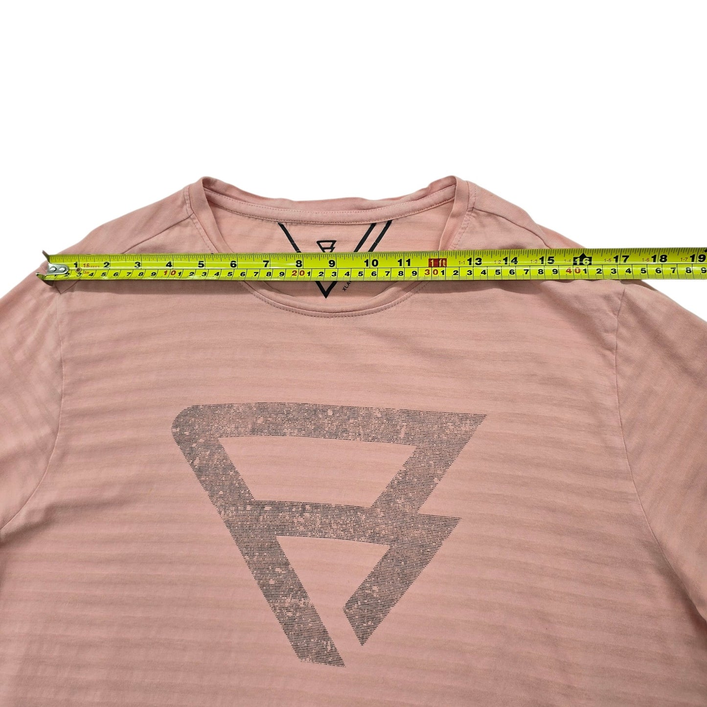 Brunotti Unisex Mauve Graphic Logo T-Shirt XL Regular Fit Crew Neck Casual