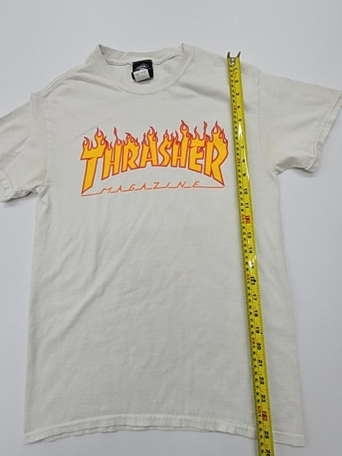 Thrasher Men White T-Shirt size S product image 8