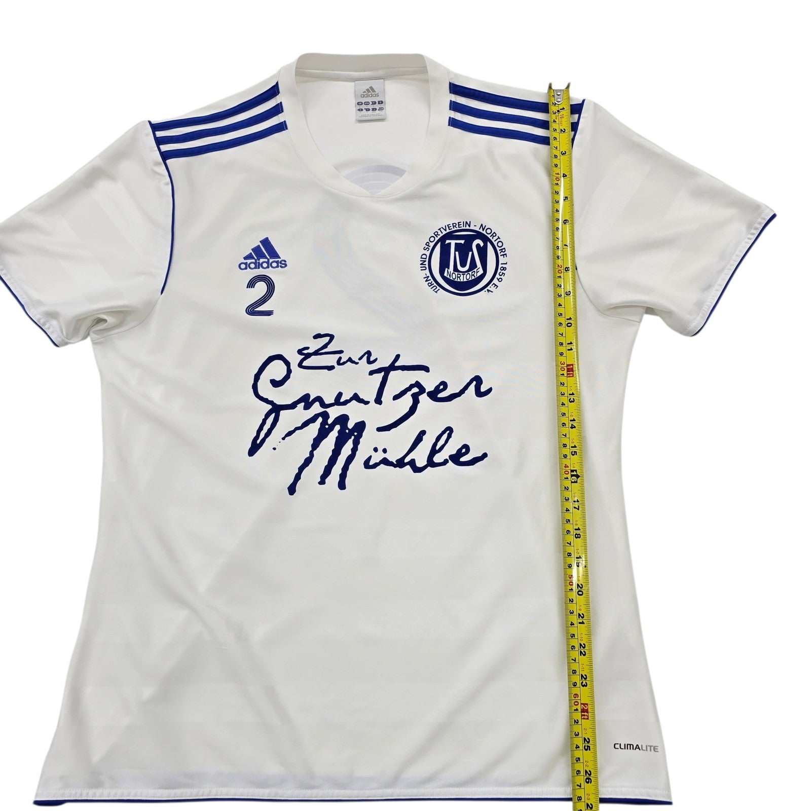 Adidas Women White Shirt size L product image 7