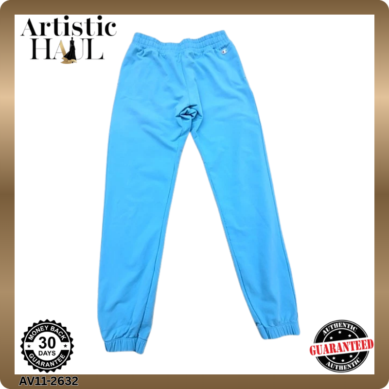 Champion Men's Teal Reverse Weave Boyfriend Sweatpants Size M