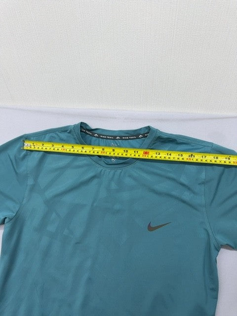 Nike Men's 2XL Teal Trail Dri-FIT T-Shirt Dri-FIT Sweat-Wicking