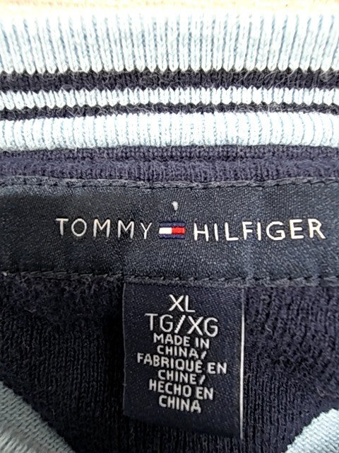 Tommy Hilfiger Men's Light Blue V-Neck Pullover Sweater XL