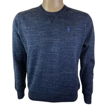 Polo Ralph Lauren Men's Crewneck Sweater Blue Speckled Knit Size M