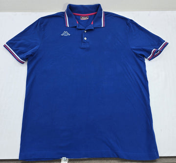 Kappa Men's Navy Blue Short Sleeve Polo Shirt XXXL Cotton