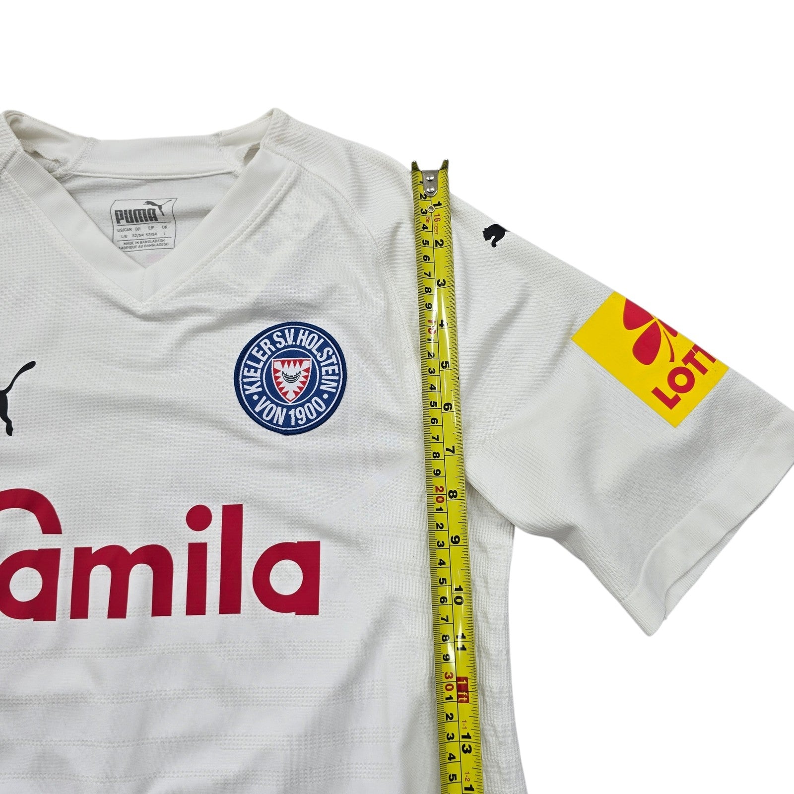Puma Men White Shirt size L product image 6