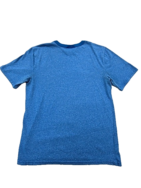 Champion Men's Blue M Short Sleeve Crew Neck Logo T-Shirt