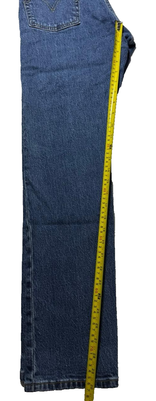 Levi Strauss & Co Men's Classic Blue Denim Jeans - Straight Leg, Size 26