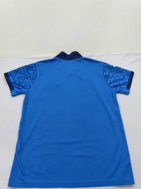 Puma Men's Blue Jersey – Size XL, Geometric Crewneck geometric crewneck