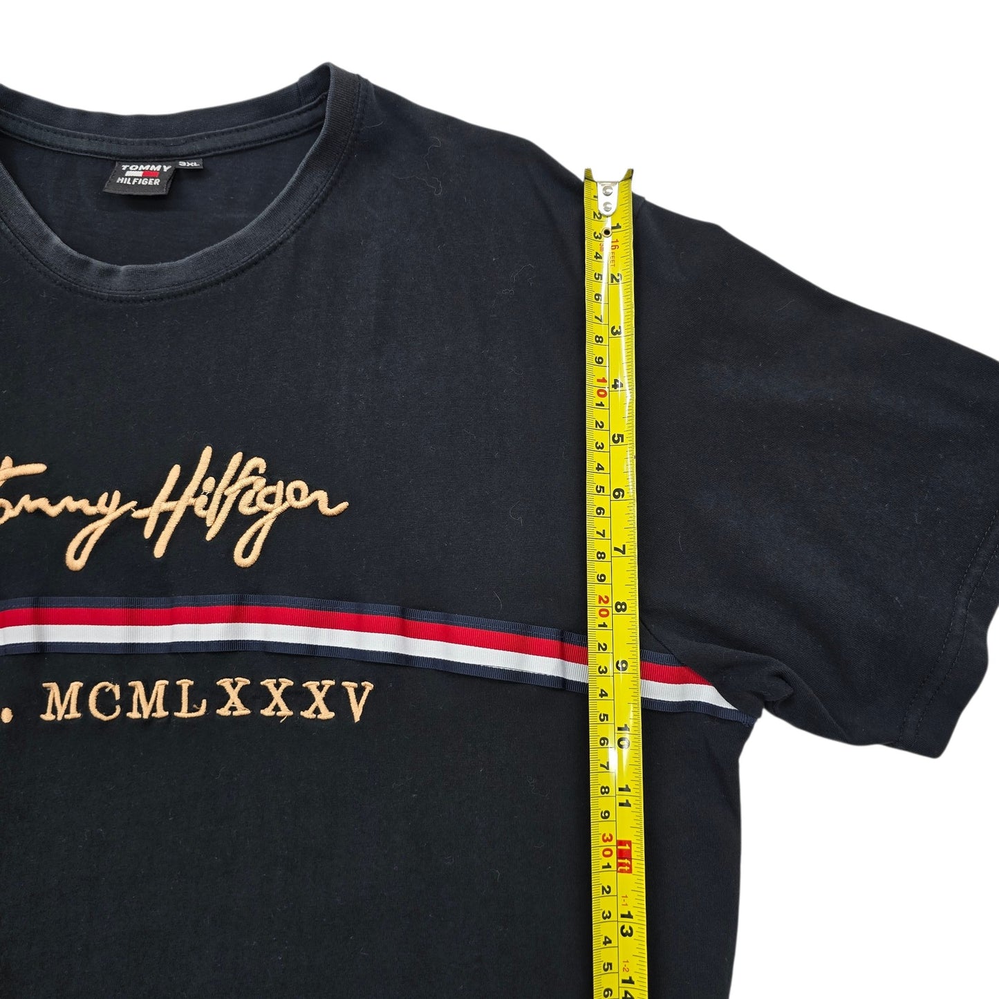 Tommy Hilfiger Men Black T-Shirt size XXL product image 5