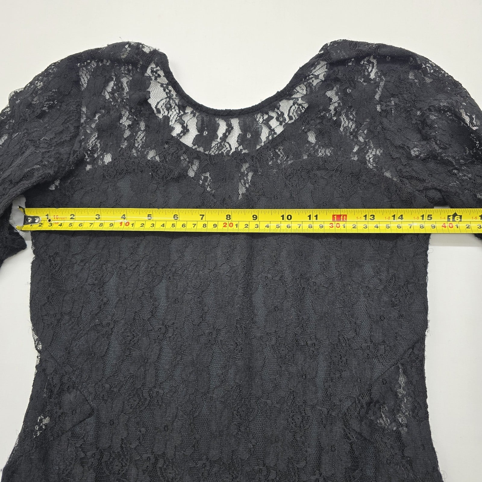 Elizabeth Women Black Dress size 40 product image 7
