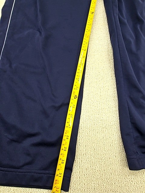 Puma Men's Navy Track Pants Size L Drawstring Regular Fit 816362