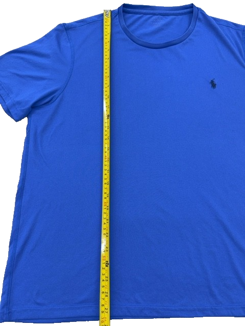 Polo Ralph Lauren Men's Blue Short Sleeve T-Shirt Regular Pony Logo