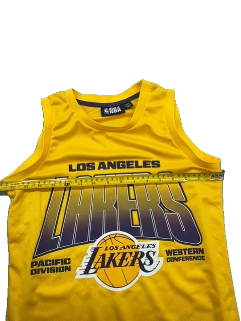 NBA Los Angeles Lakers Youth Yellow Tank Top Size 12-13 Youth