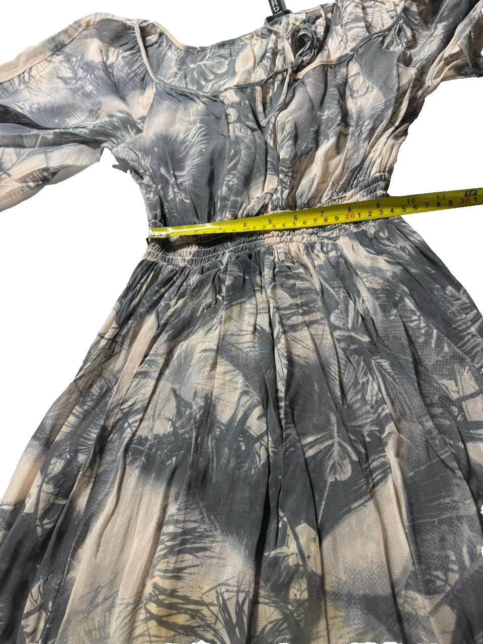 H&M Flower Print Long Dress - Size 36