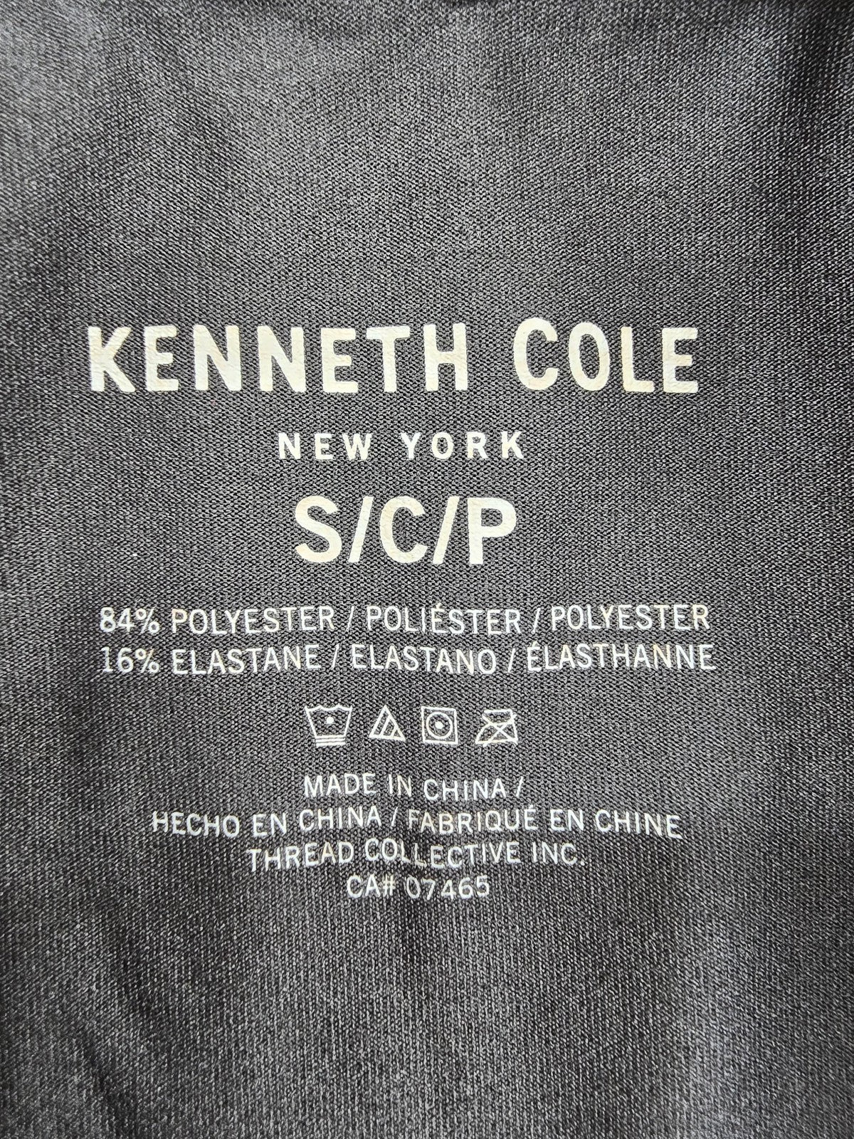 Kenneth Cole Men's Black S Boxer Briefs Poly/Elastane NWT