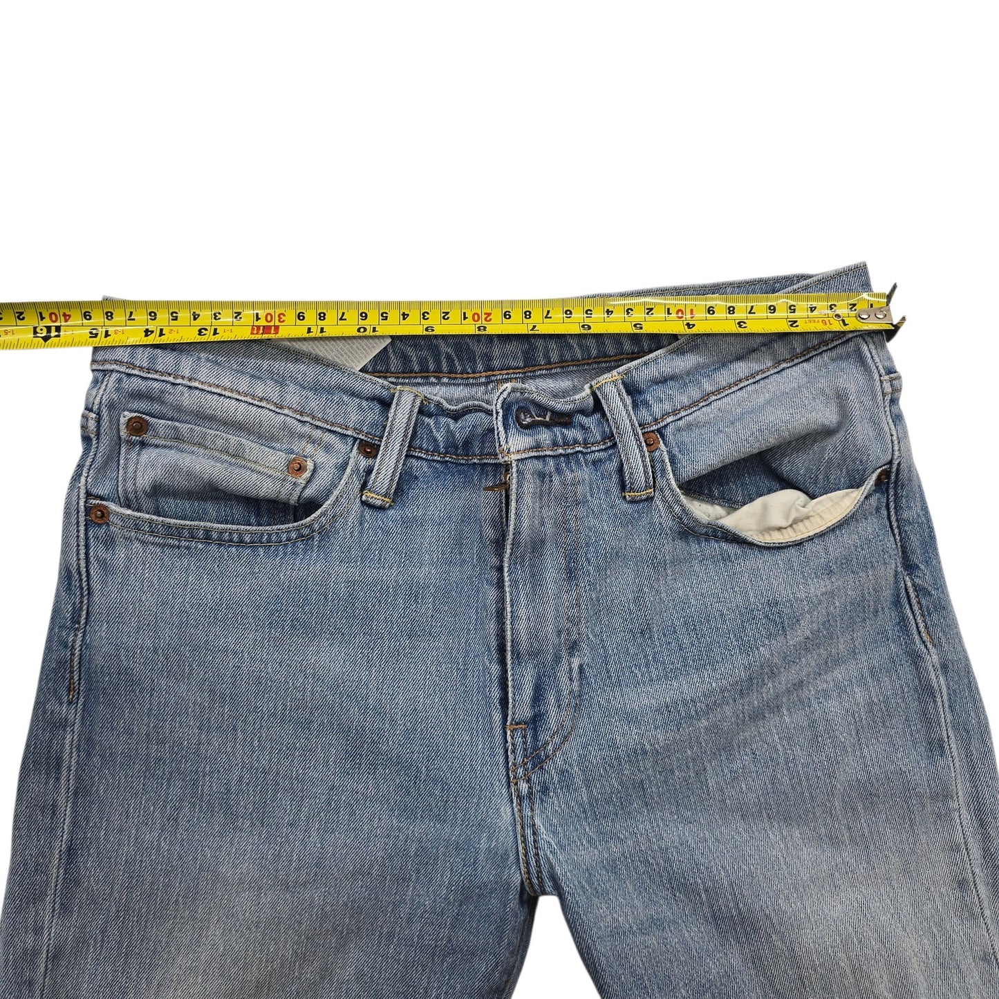 Levi’s 511 Slim Fit Men’s Light Blue Jeans W32 L36 Denim